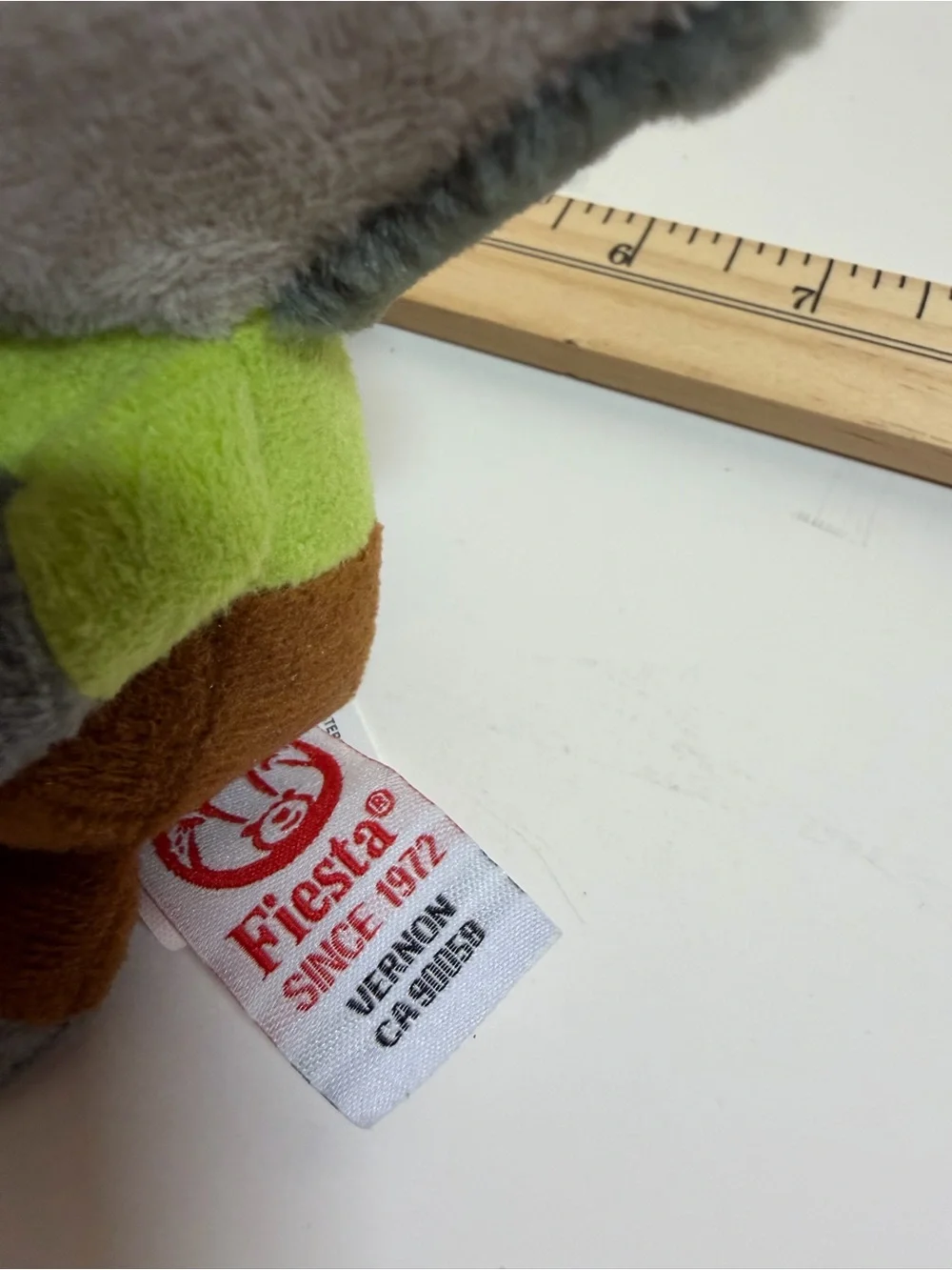 Fiesta best friends plush magnetic   Raccoon and wolf
