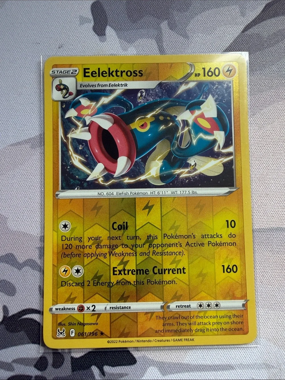 Tynamo, Eelektrik & Eelektross Pokémon Evolution Card Lot ⚡ | 5 Cards ✨5/$25✨