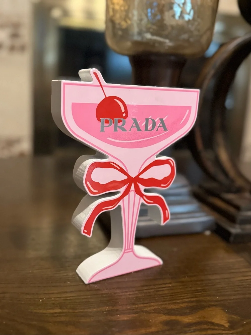 Prada cherry top