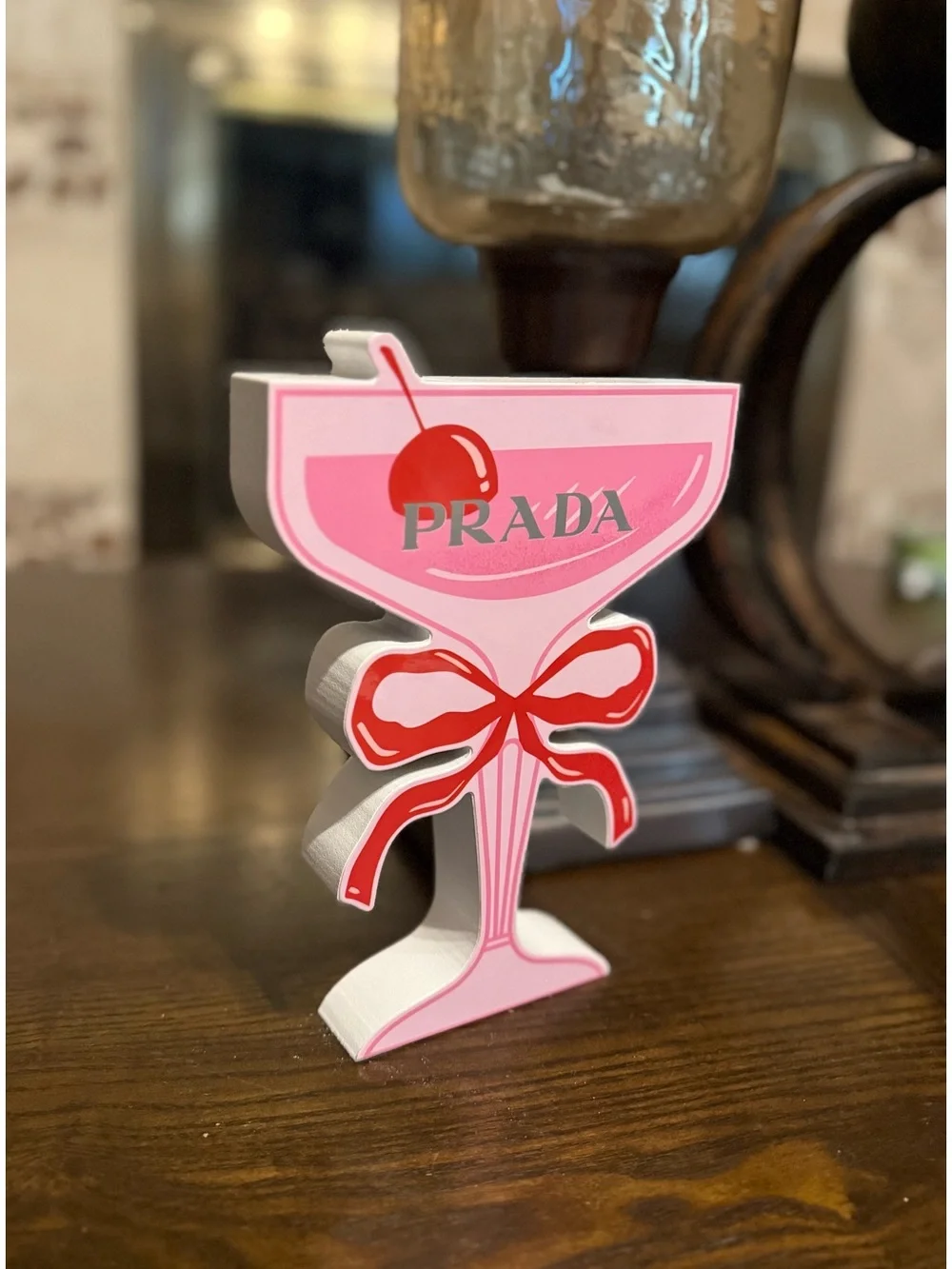 Prada cherry top