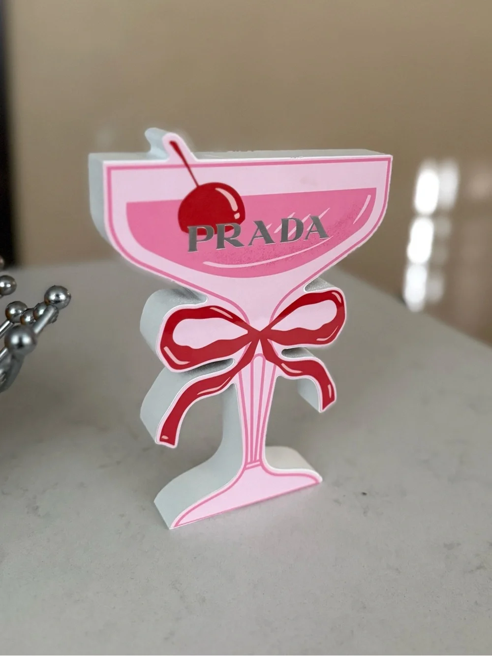 Prada cherry top