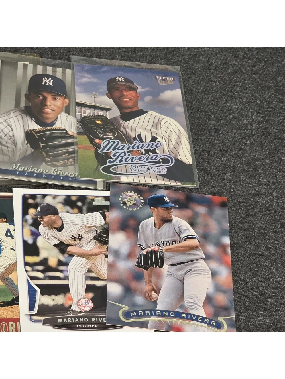 19 Card Lot Mariano Rivera New York Yankees HOF 90s-2000s