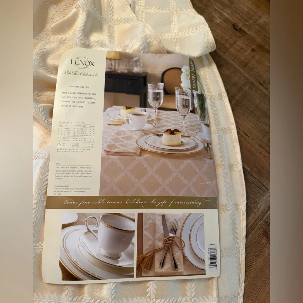 Lenox subtle sheen