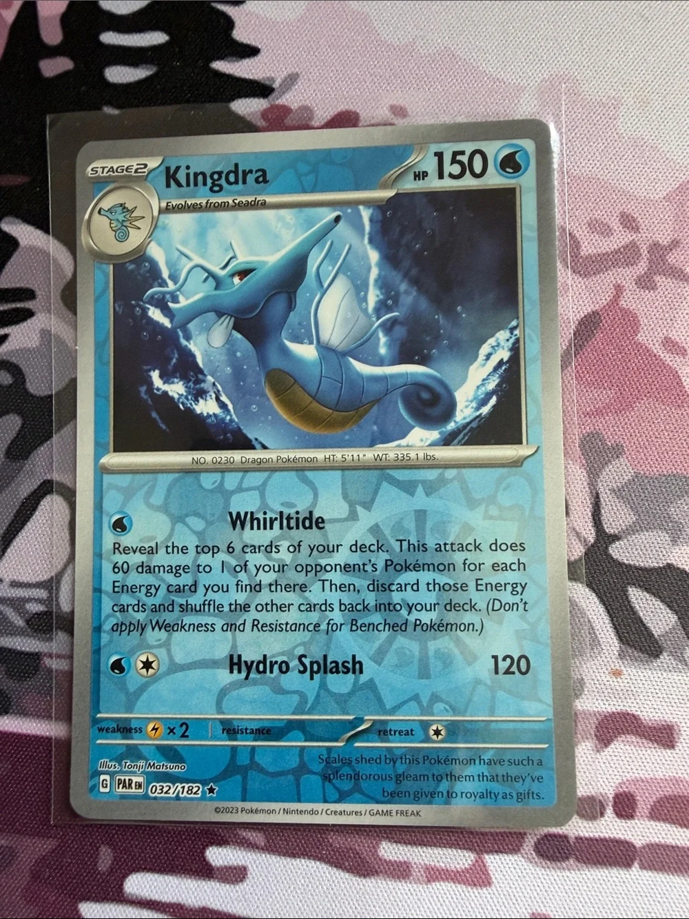 Pokemon card 032 from
