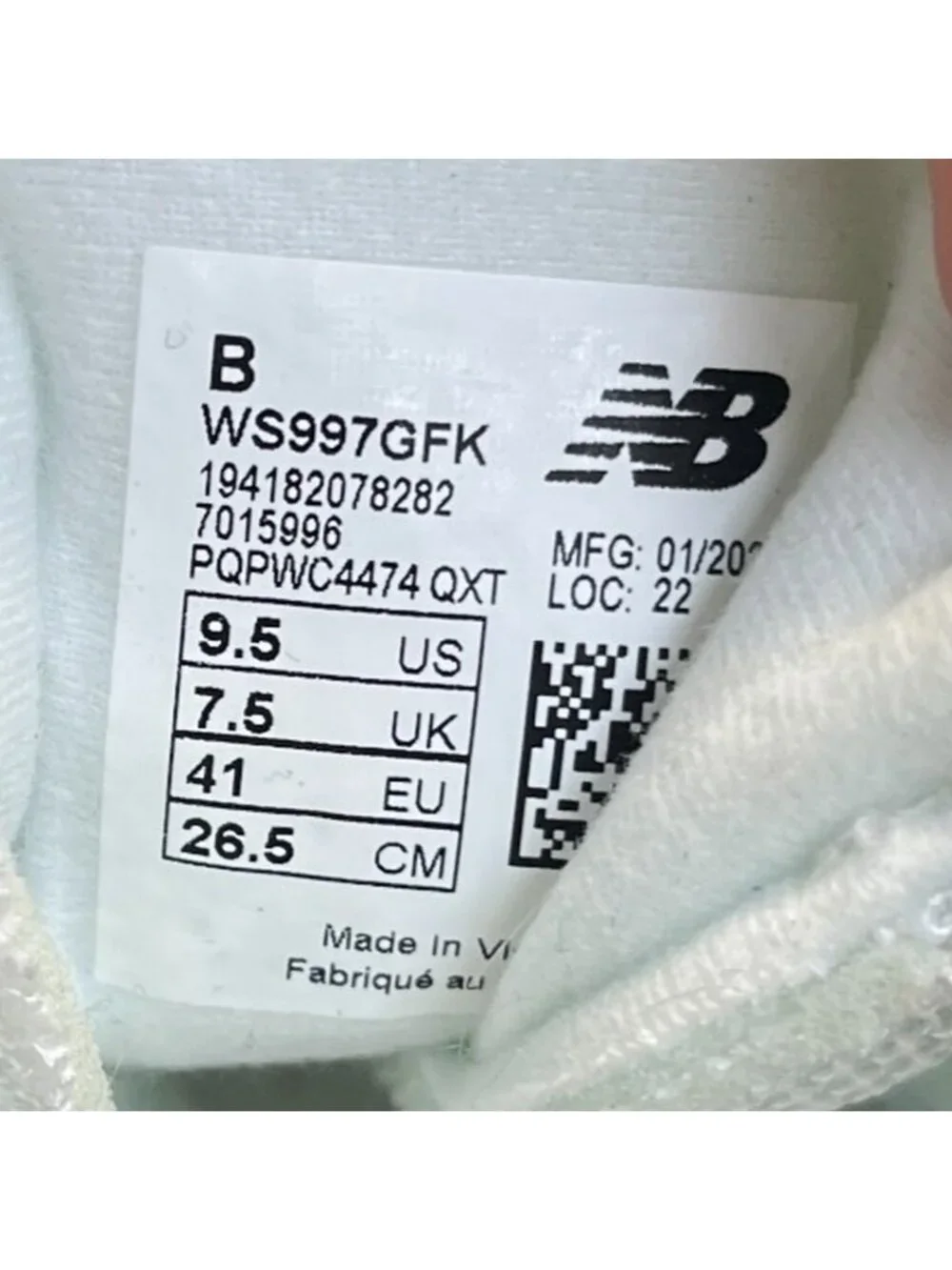 New Balance please review