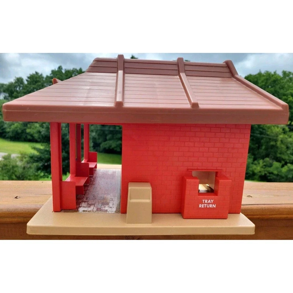McDonald's Vintage 1974 Playskool Familiar Places Play Set - Restaurant ONLY