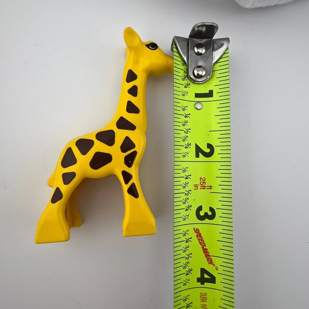 LEGO Giraffe‎ Animal Figure Yellow Brown Safari Zoo Preschool Toy