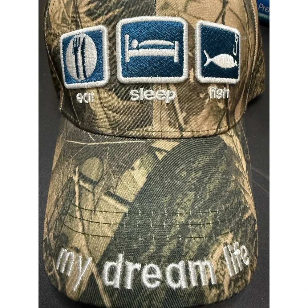 outdoor cap Company camo adjustable