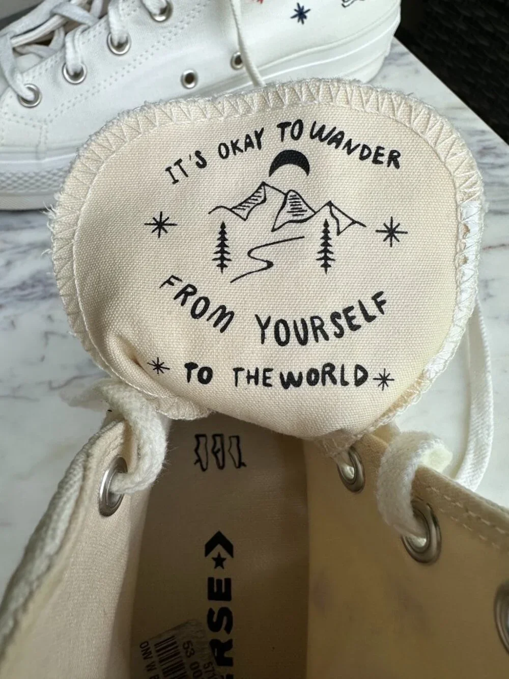 Converse style touch