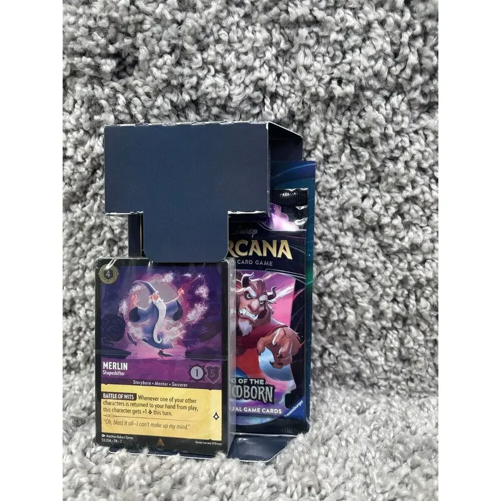 Disney Lorcana Trading Card Game Rise Of The Bloodborn Starter Deck Ravensburger