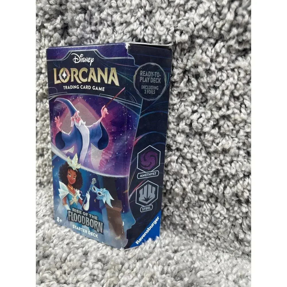 Disney Lorcana Trading Card Game Rise Of The Bloodborn Starter Deck Ravensburger