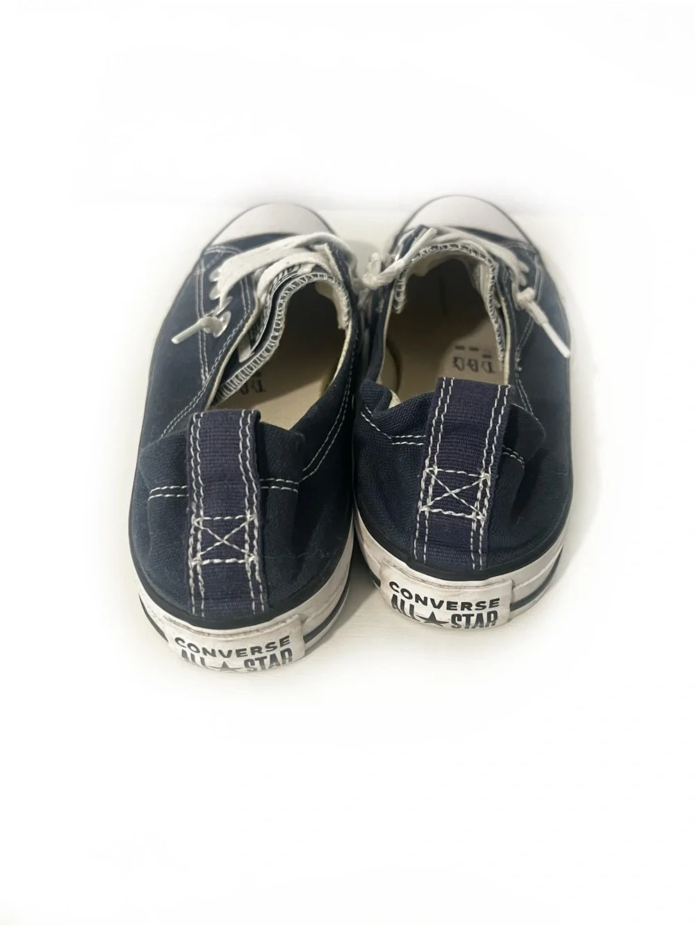 Converse navy white