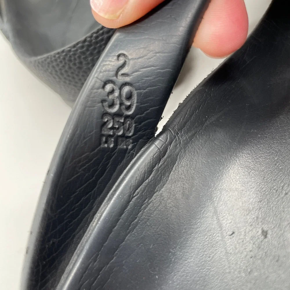 Birkenstock Honolulu EVA Sandals Womens 39 (US 8) Black Waterproof Flip Flops