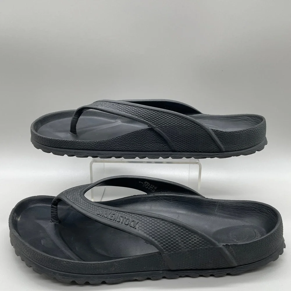 Birkenstock Honolulu EVA Sandals Womens 39 (US 8) Black Waterproof Flip Flops