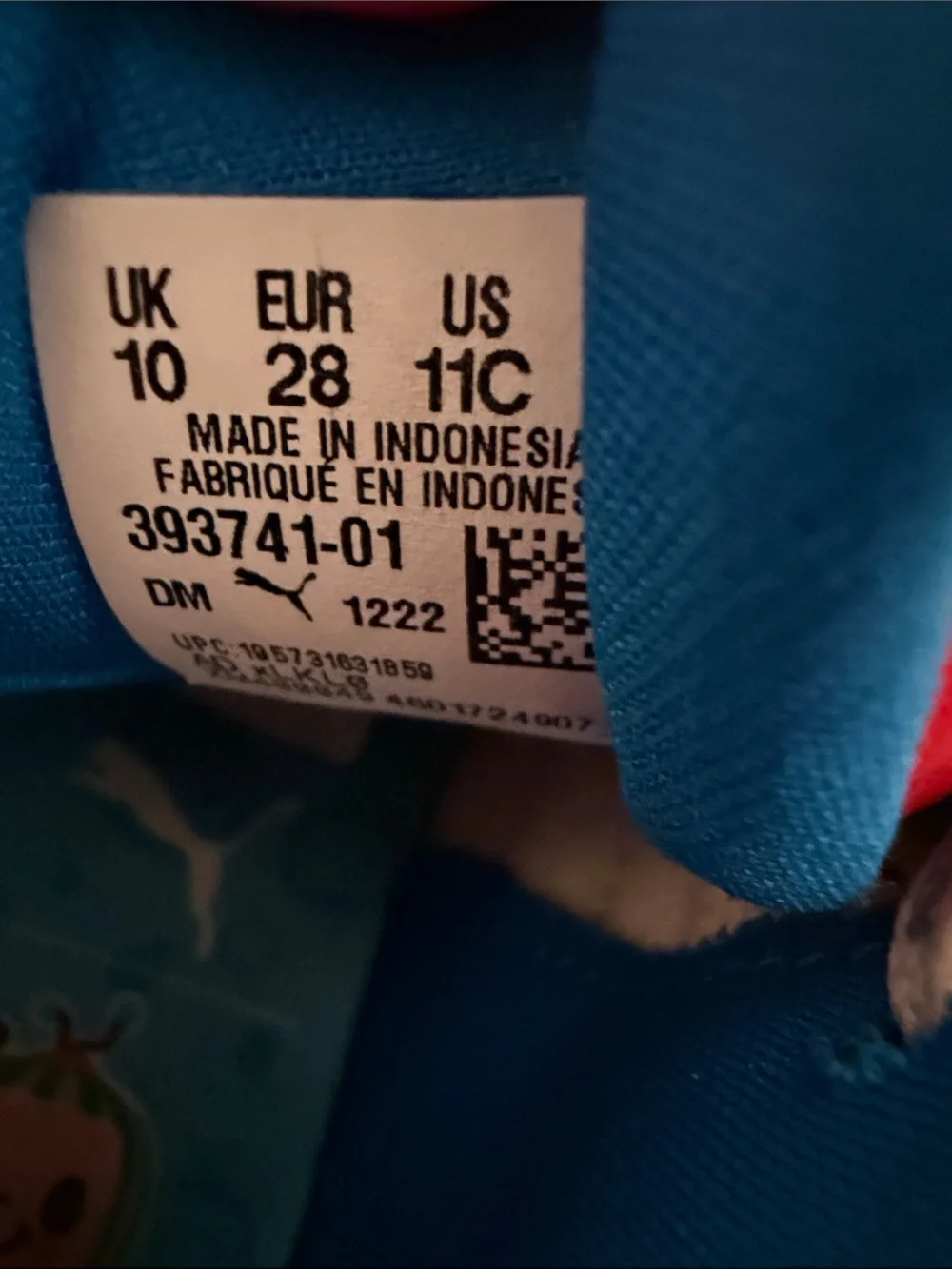 Puma boy sneakers