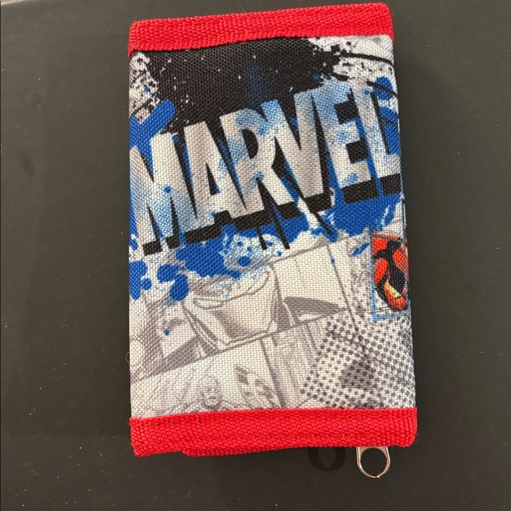 Spider-Man Kids Wallet - Red and Blue