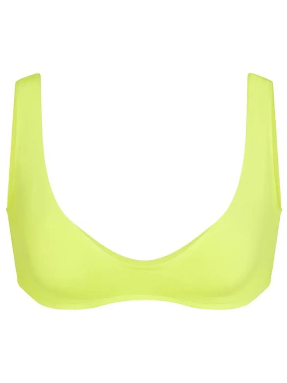SKIMS Women's Signature Swim Plunge Bikini Top Size S In Sphere