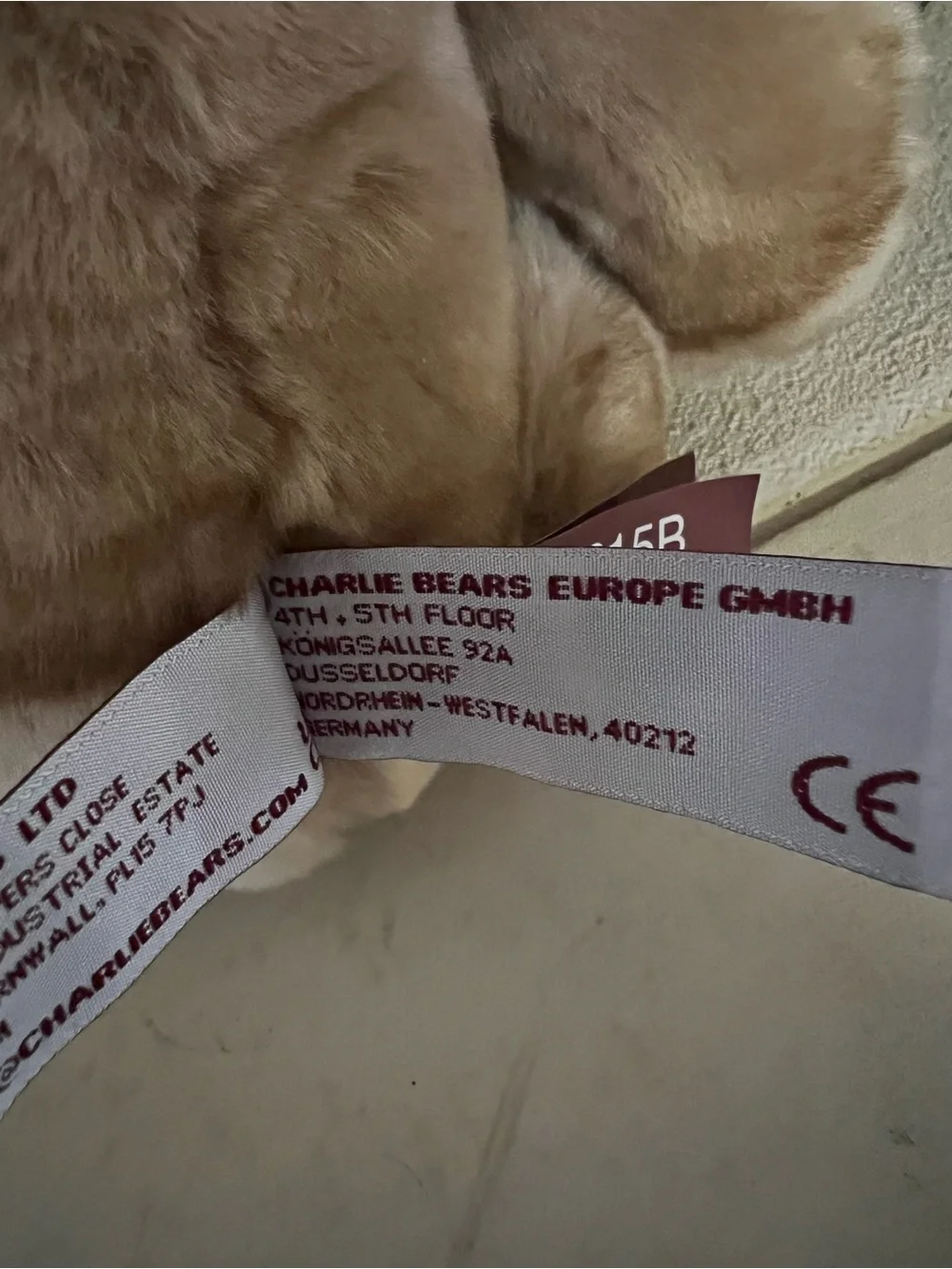 Charlie Bears fully jointed