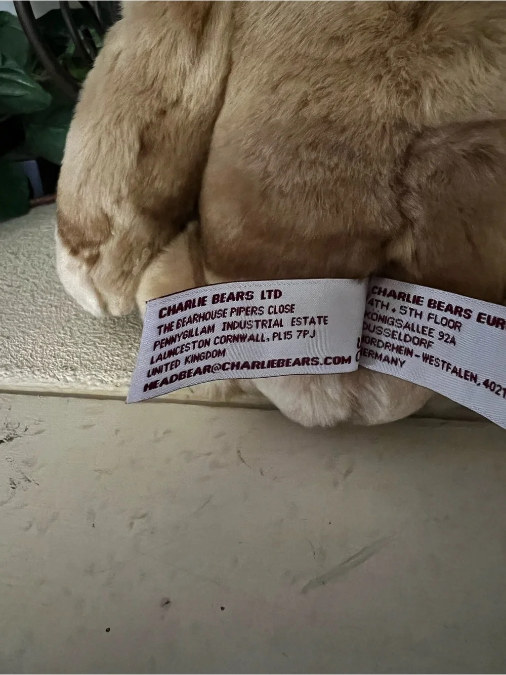 Charlie Bears fully jointed