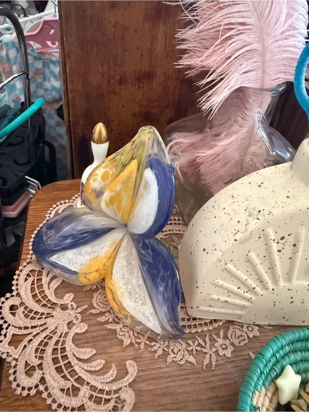 Handmade elegant handblown
