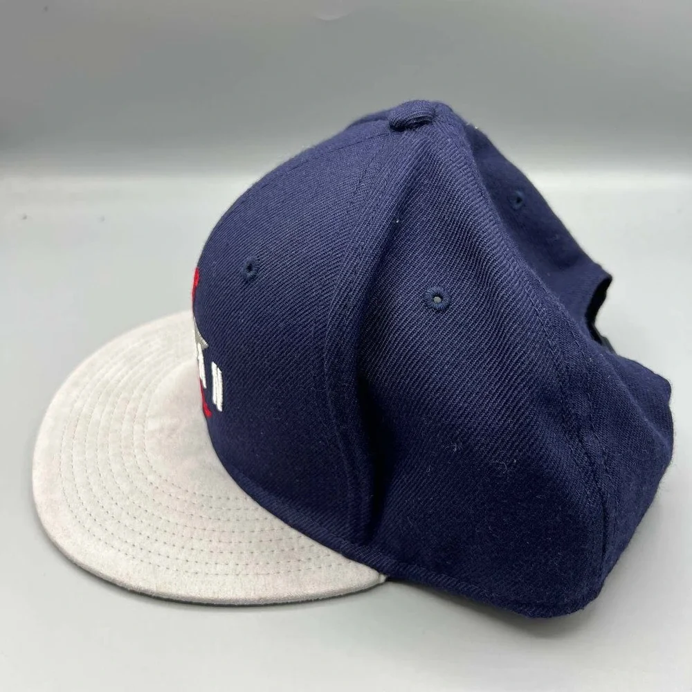 Air Jordan True Hat Men Navy White MVP Embroidered Jumpman Snap‎ Back Cap