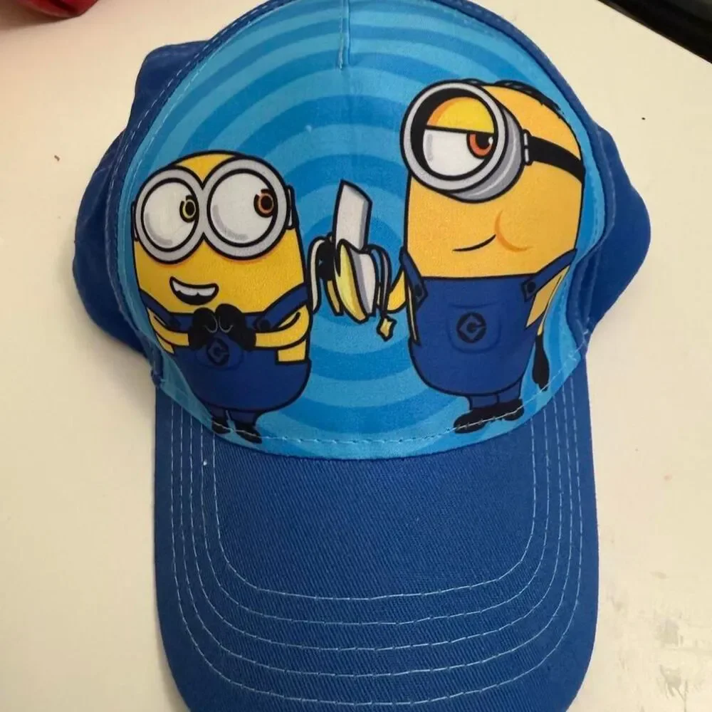 Minions kids cap