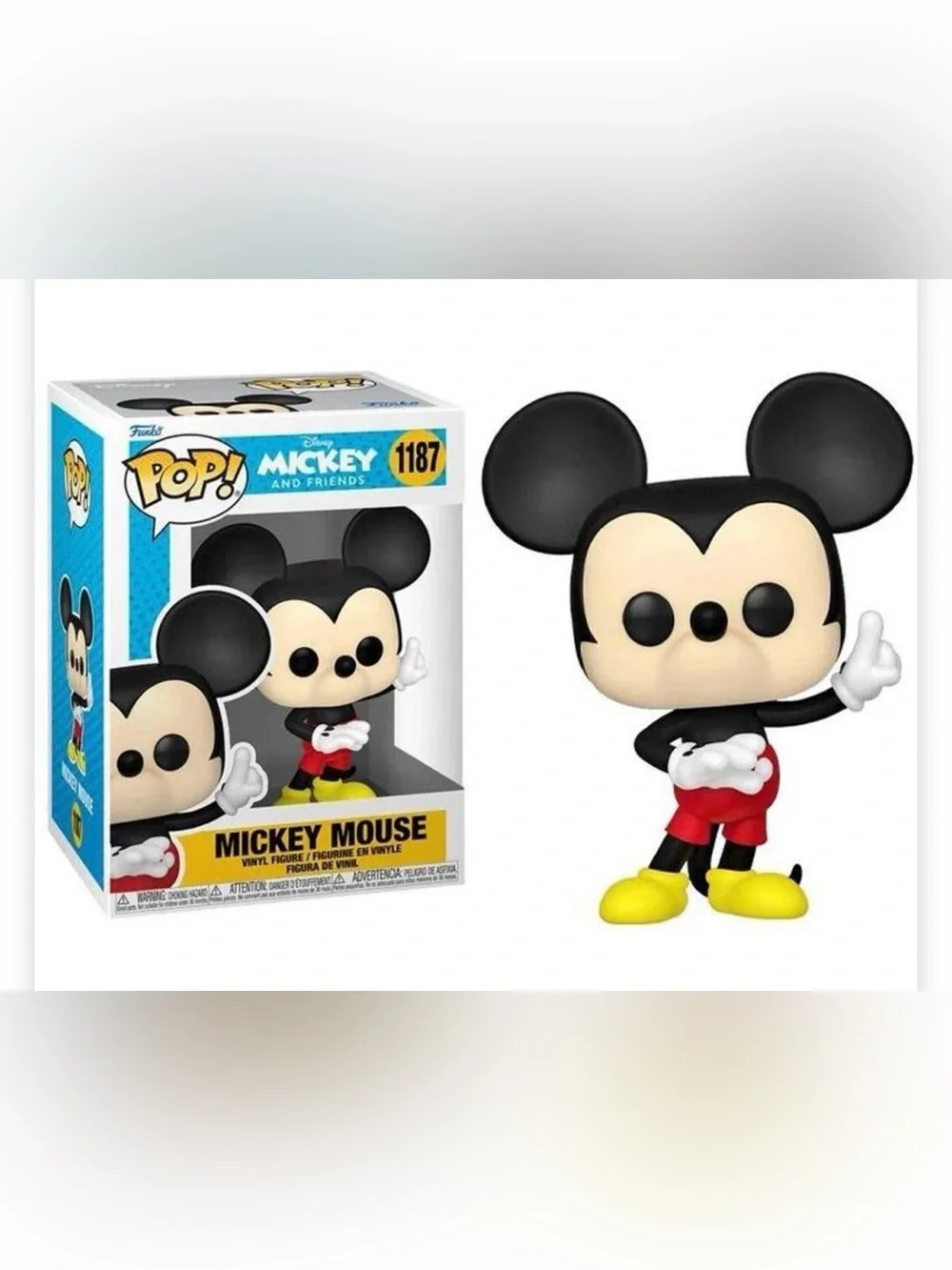 Funko Pop! Disney: Classics Mickey Mouse vinyl figure (#1187)