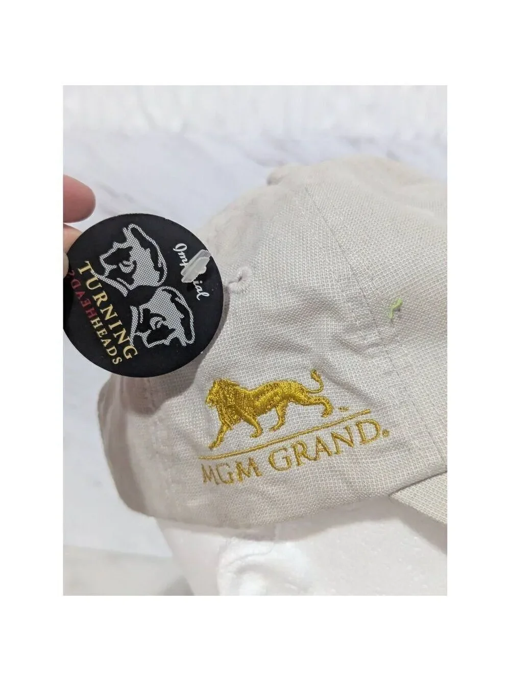 Imperial Vintage Men's Cream Ryder Cup 2004 Oakland Hills Hook & Loop Golf Hat N
