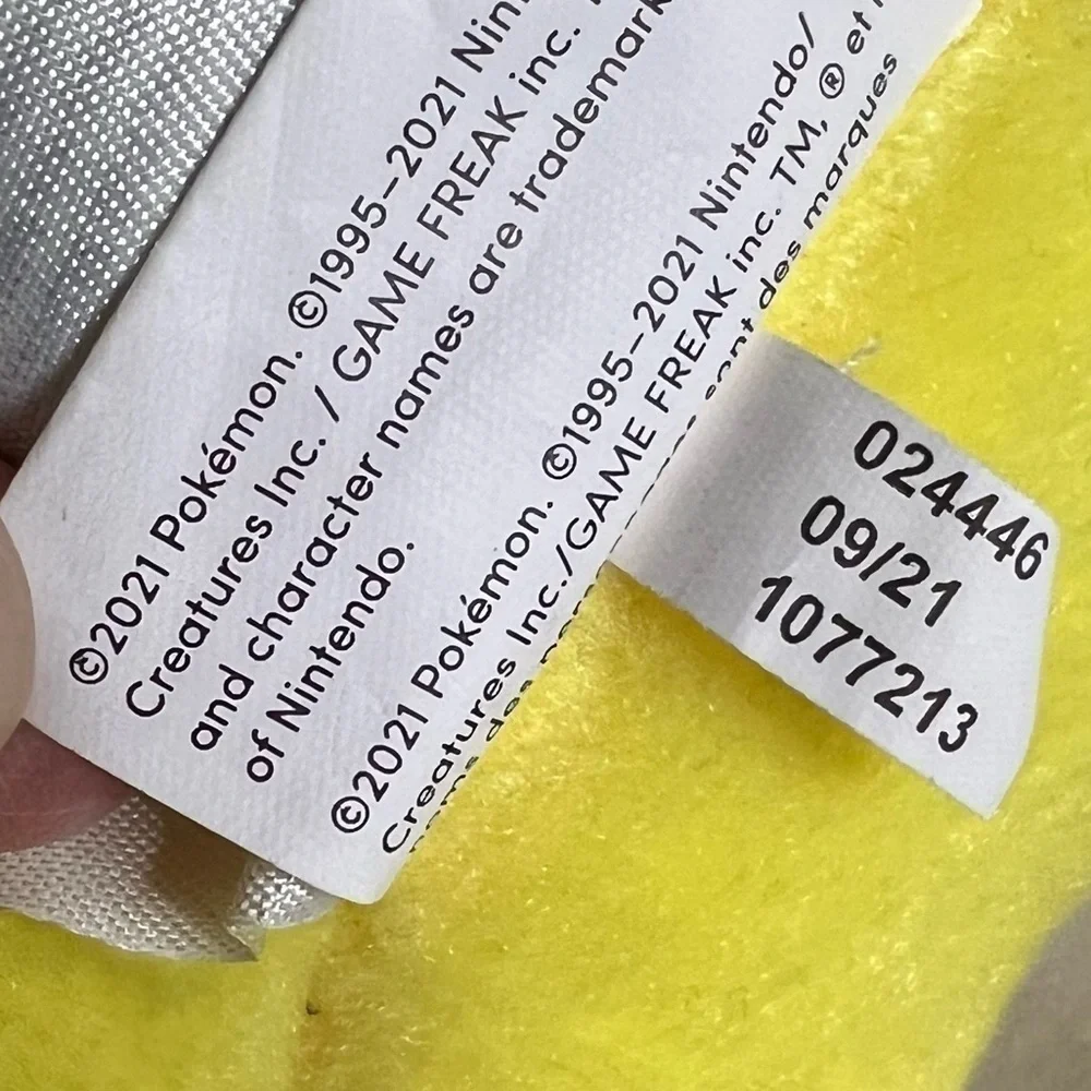 Pokemon Pikachu Plush Build-A-Bear