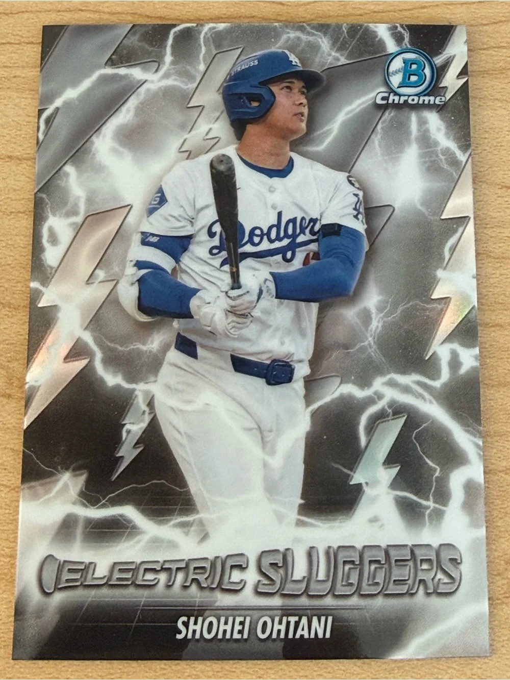 Topps Shohei Ohtani Lightning Back Insert - Black & White