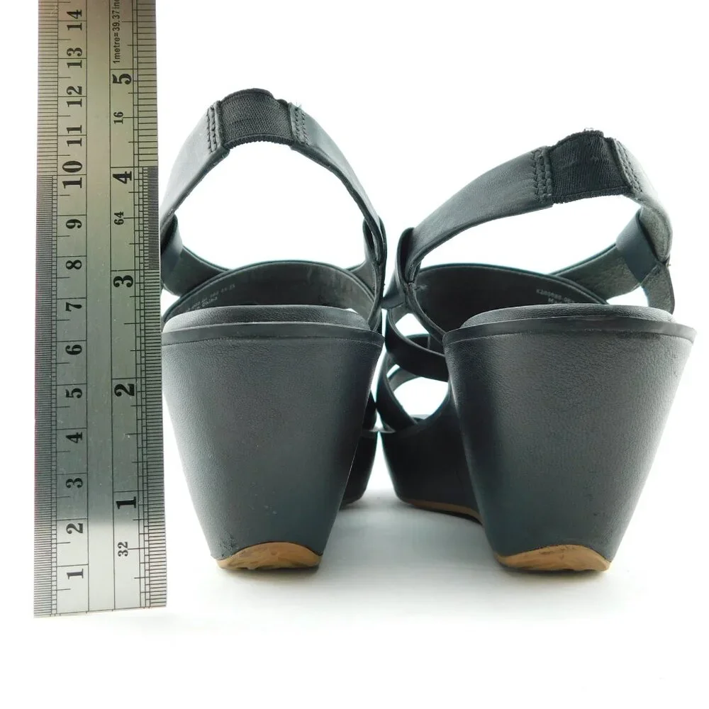 Camper black leather