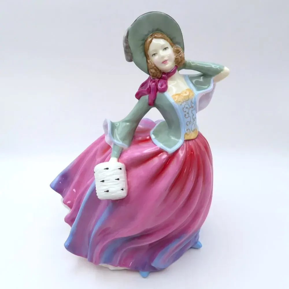 Royal Doulton Pretty Ladies Autumn Breeze HN4716 Bone China Figurine 2004