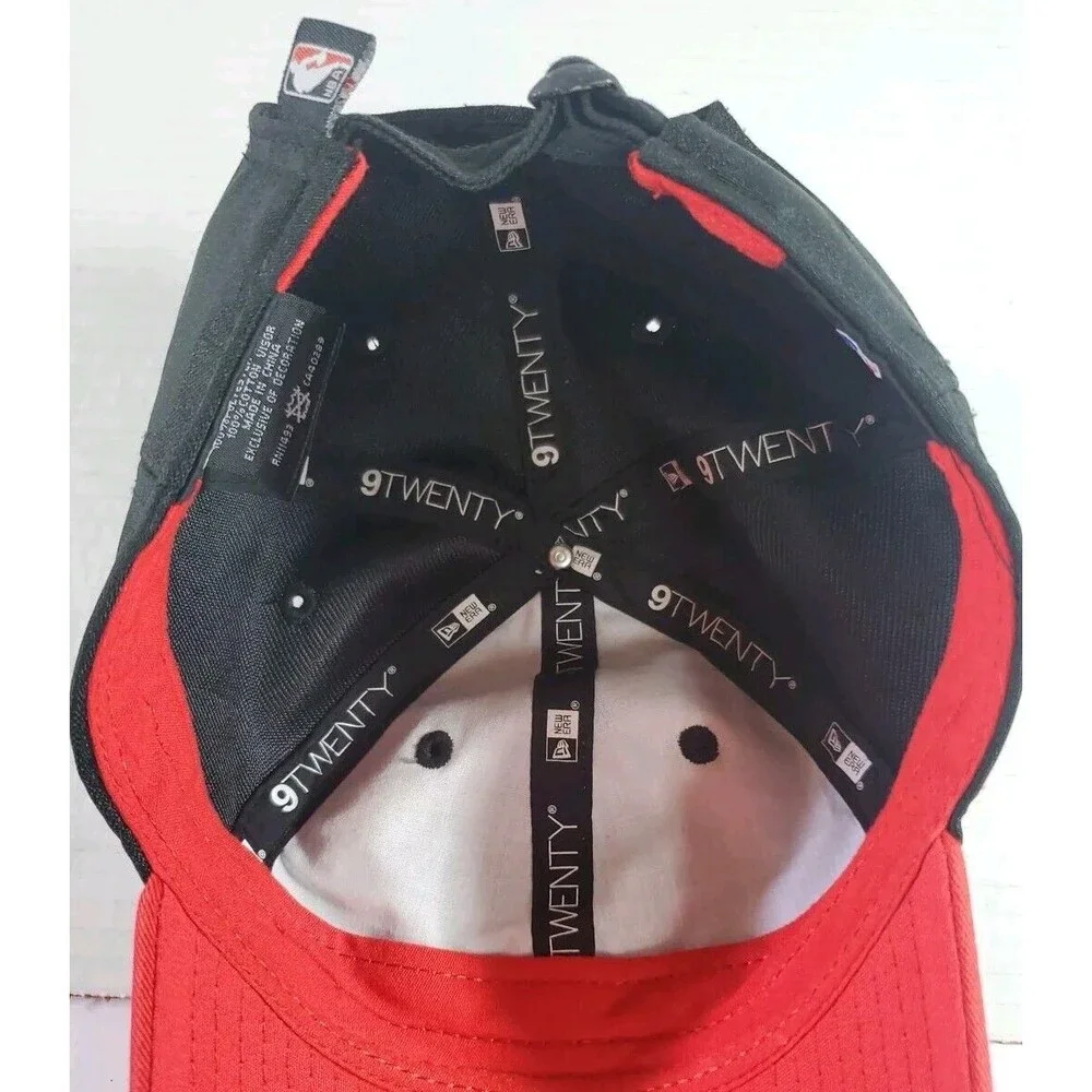 Chicago Bulls Baseball  Hat  9Twenty‎ Retro Black Red w/Circle Logo New Era ONZ