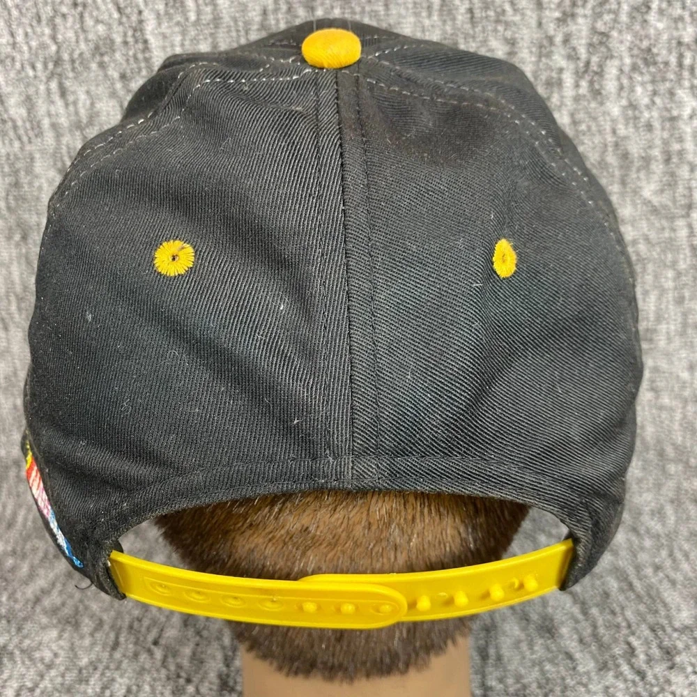 Vintage Ward Burton Hat Snapback CAT Caterpillar Racing 22 NASCAR Dodge Cap