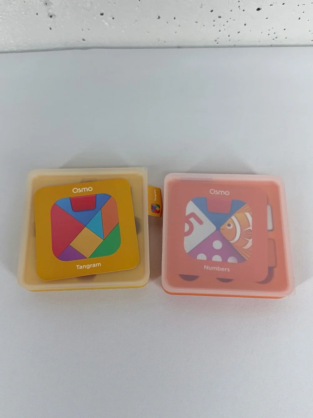 OSMO Lot of 2 Numbers & Tangrams Educational Games