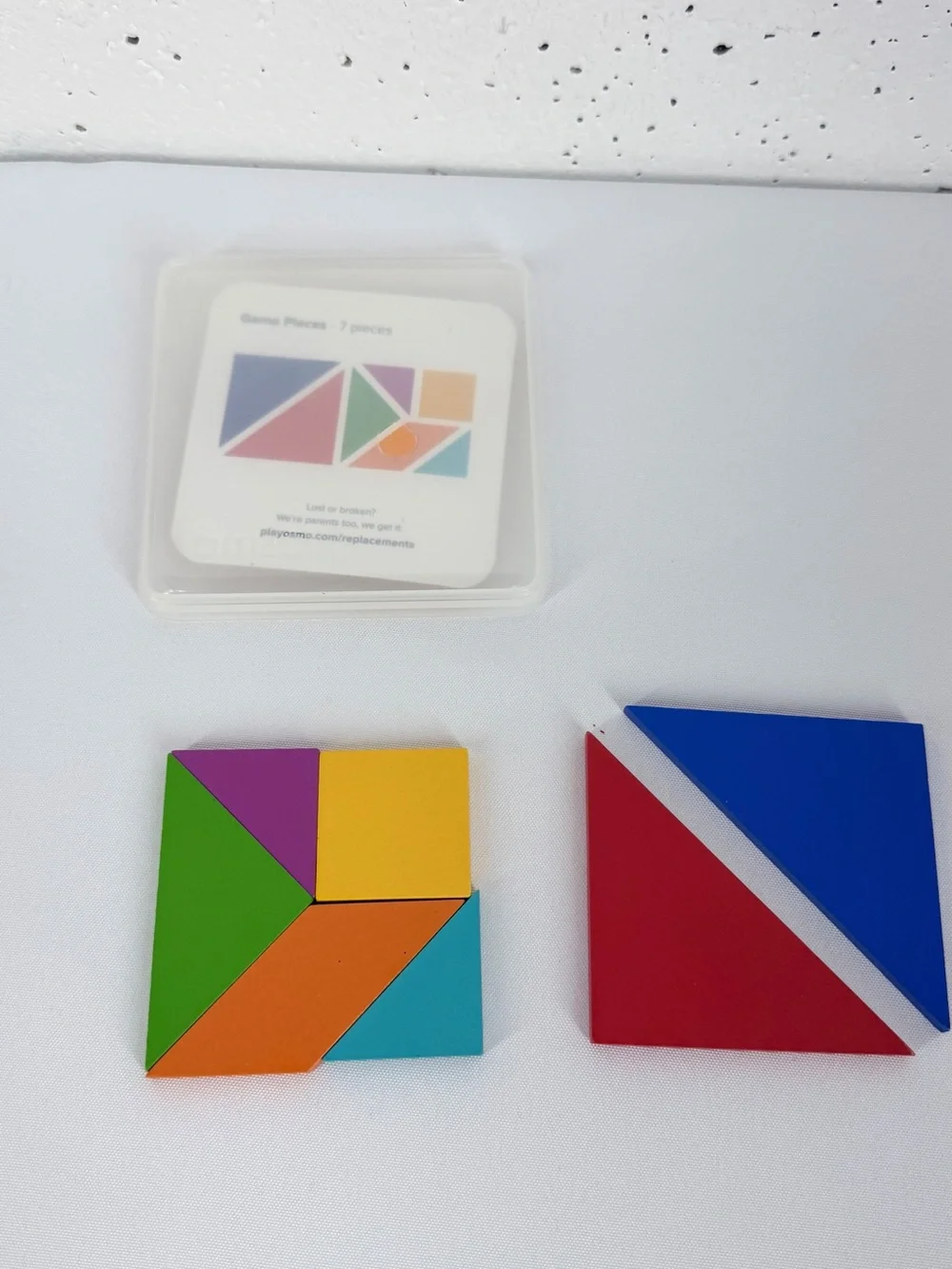 OSMO Lot of 2 Numbers & Tangrams Educational Games