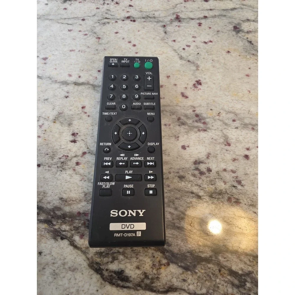 Sony DVD remote control RMT-D197A