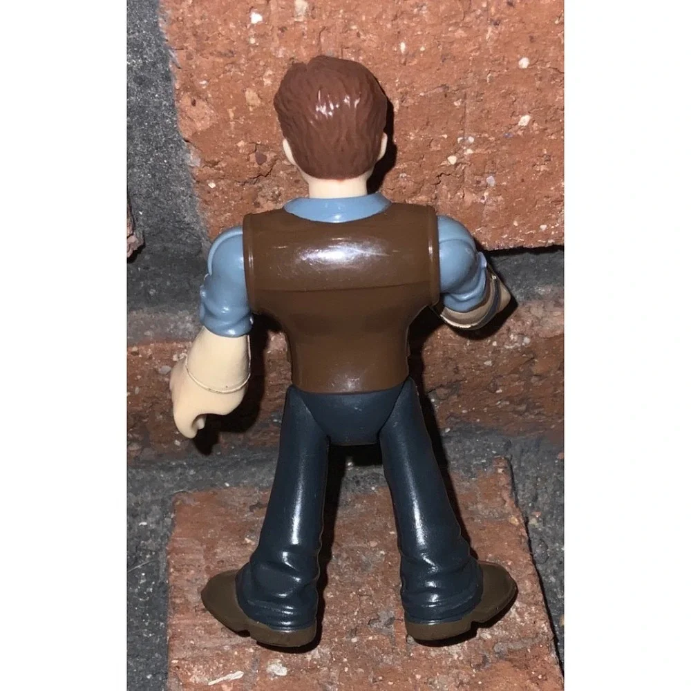 Fisher-Price Imaginext Jurassic World Owen Grady Action Figure Brown Vest Chris