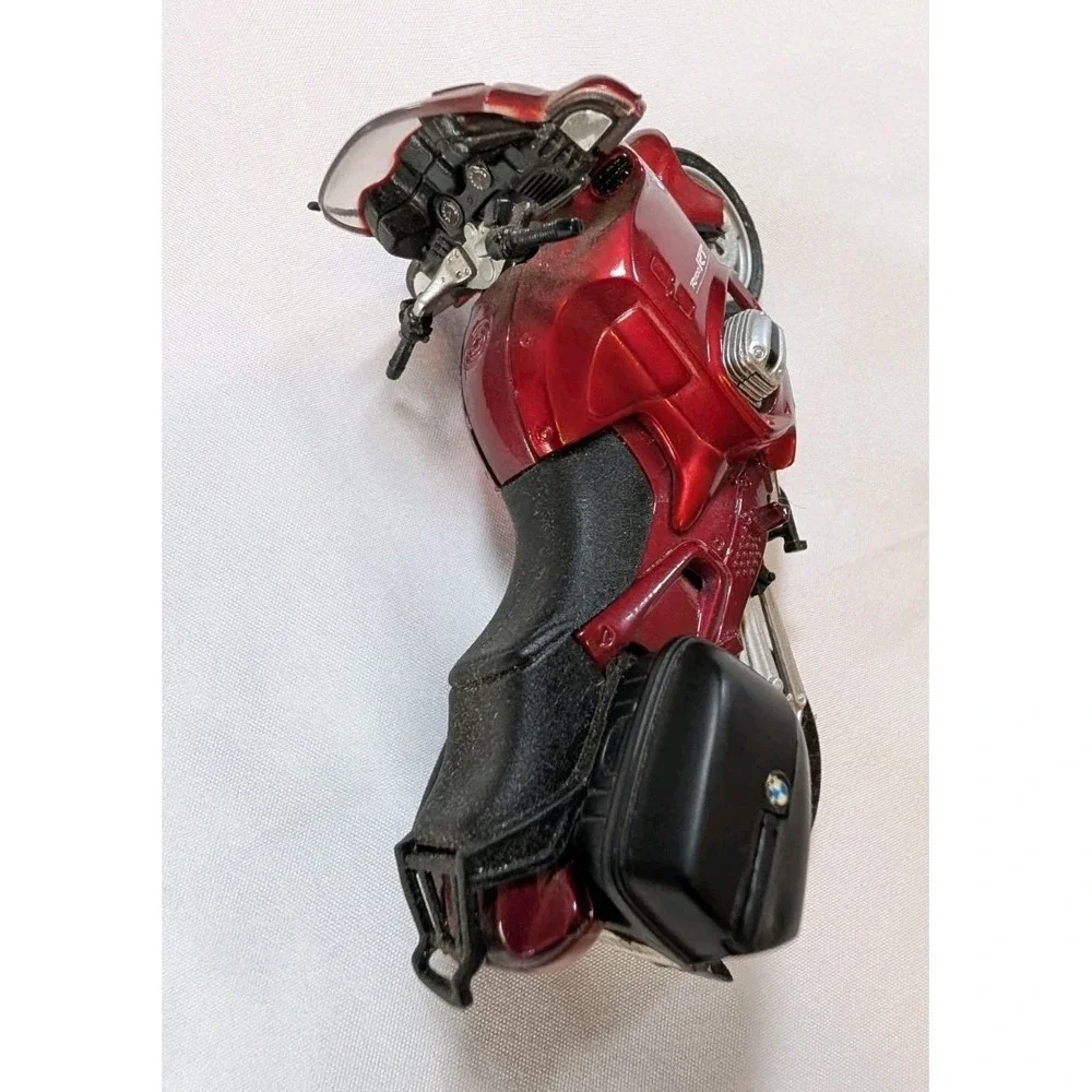 BMW R1100RT Diecast Motorcycle Model 1:18  Red Rare