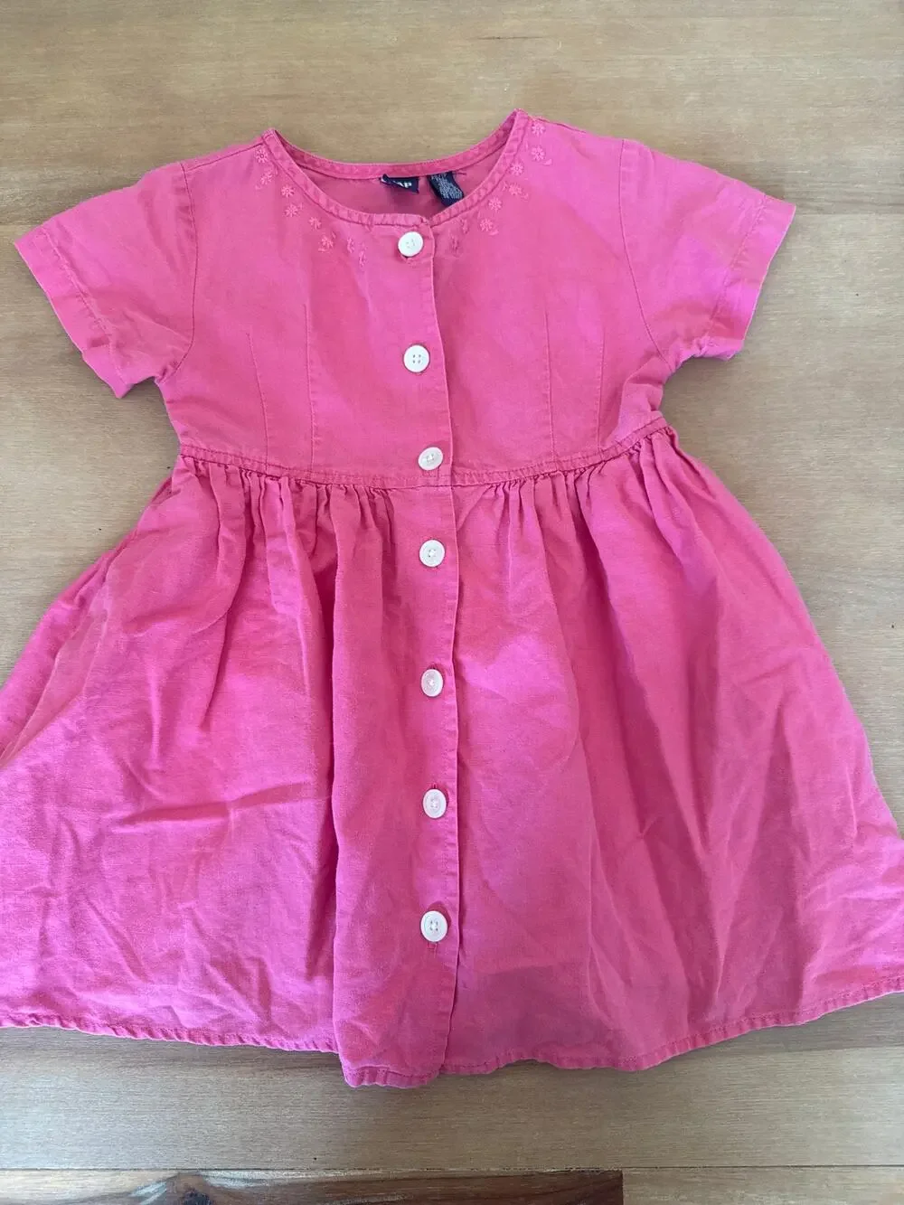 Gap Vintage Y2K 90’s Linen Cotton blend girls XS Dress