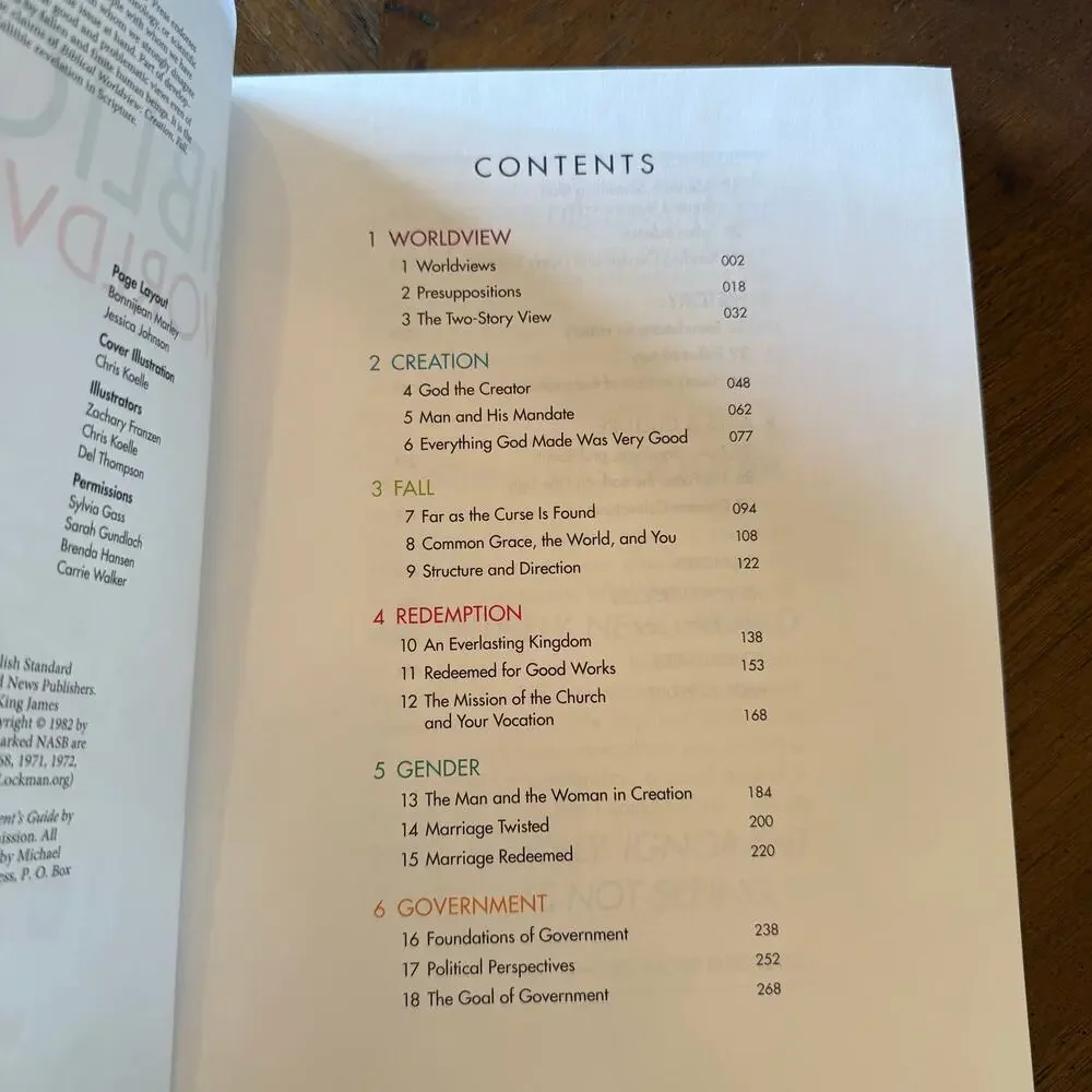 Biblical Worldview graduated shipping