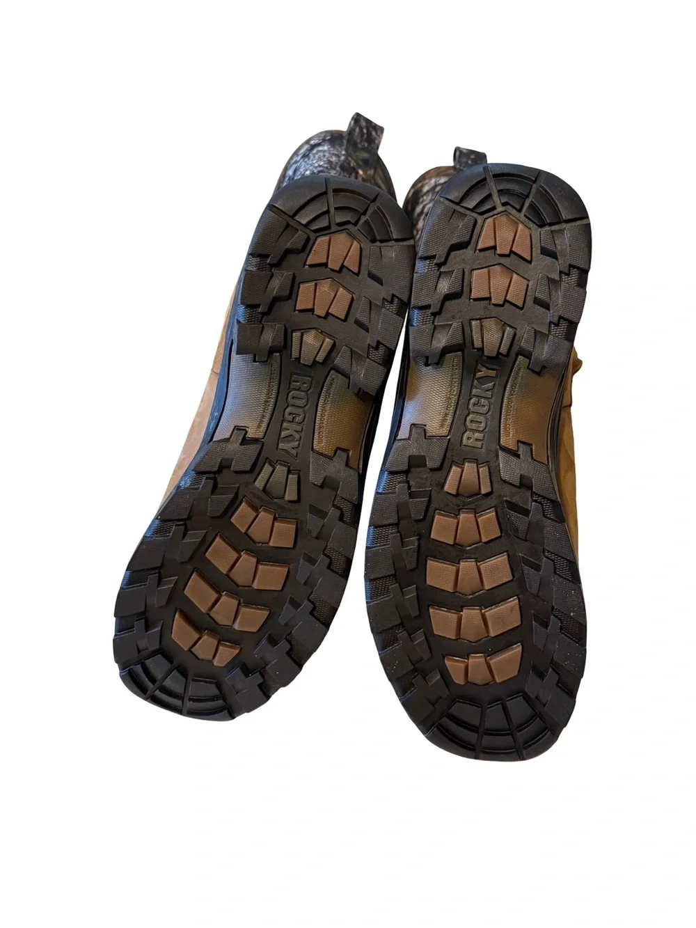 Rocky 16” Pro Lite Snake Boots Mossy Camo Hunting Waterproof Tactical Mens 9 USA