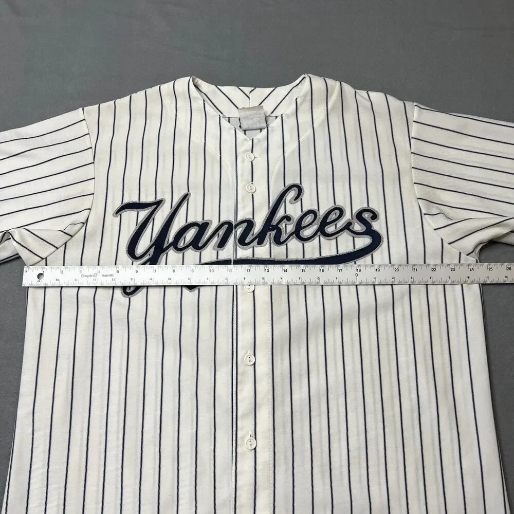 Vintage Majestic Genuine Merchandise New York Yankees Jersey Men's L White MLB