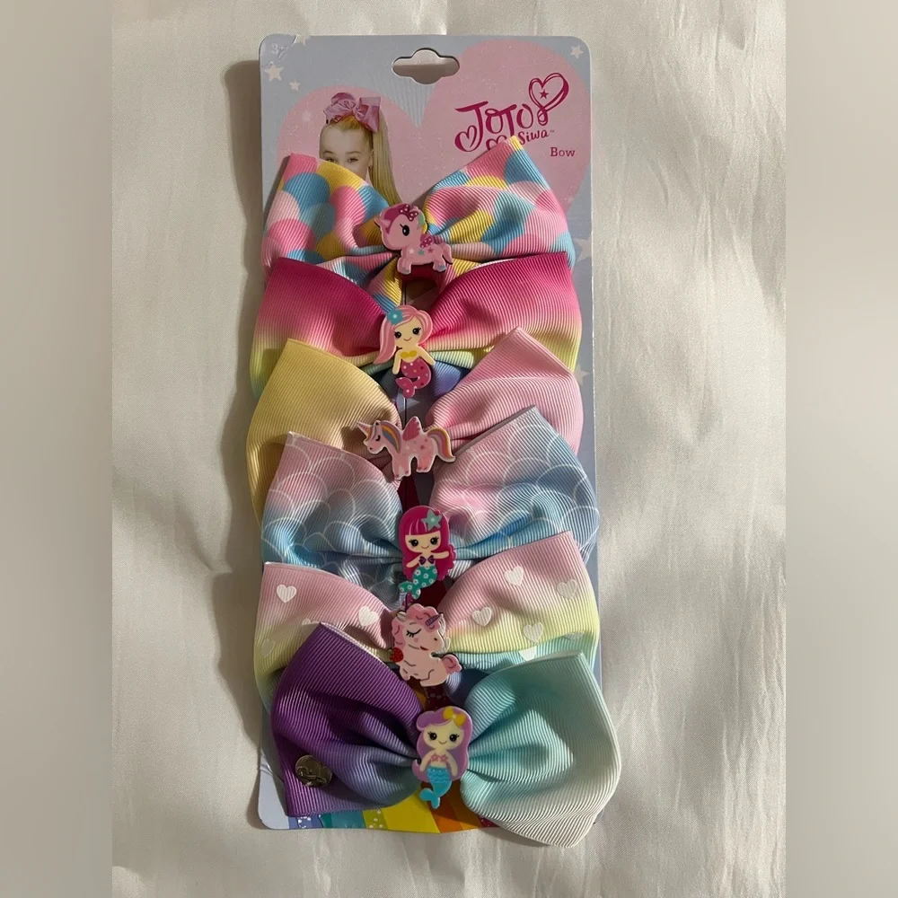 JoJo Siwa Colorful Bow Collection 6 Pcs Set
