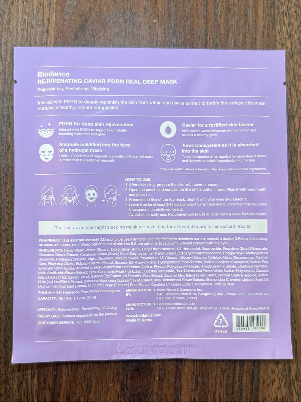 Biodance caviar pdrn