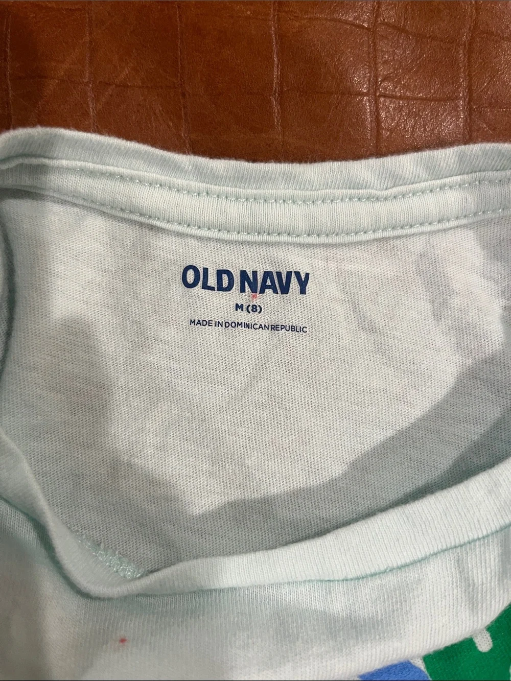 Old Navy Light Blue Long-Sleeve 'human kind' Graphic Tee
