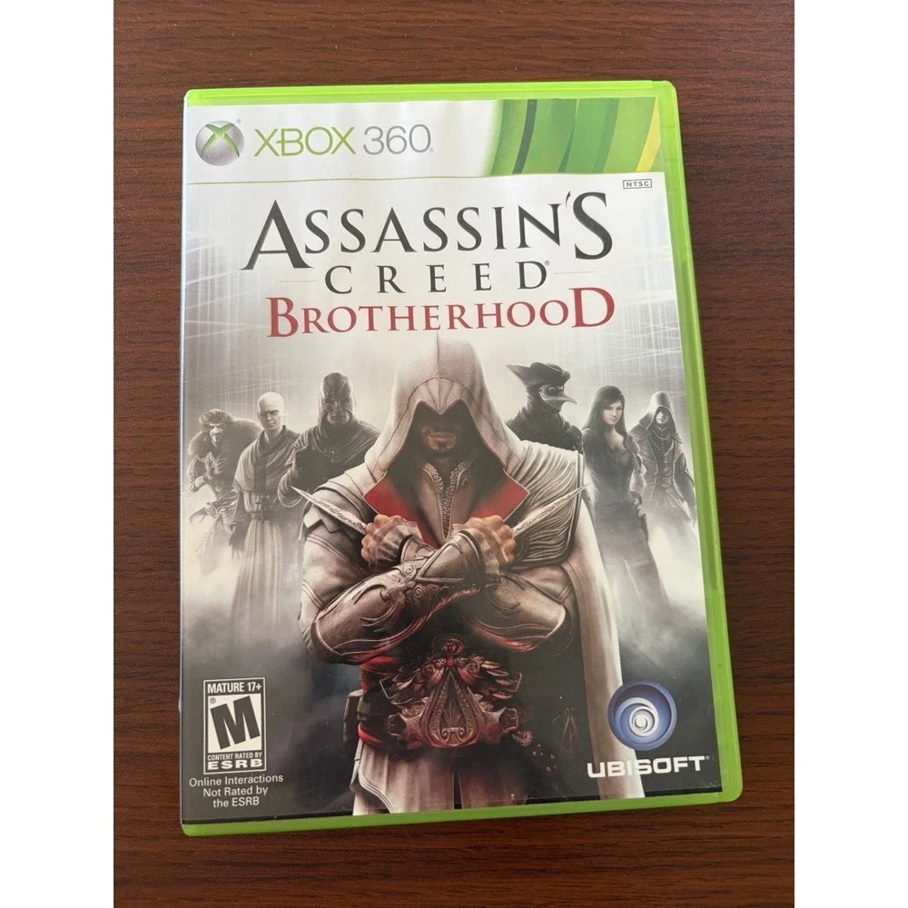 Assassin's Creed: Brotherhood (Microsoft Xbox 360, 2010) Video Game CIB‎