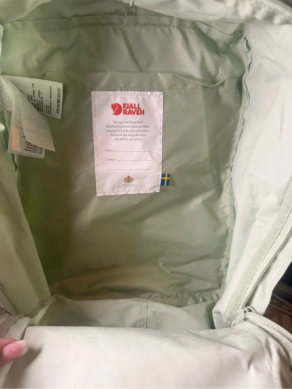 Fjallraven pocket kånken