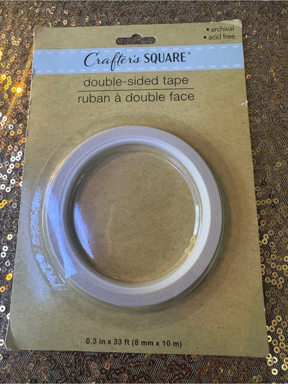 Double-Sided Tape – White New