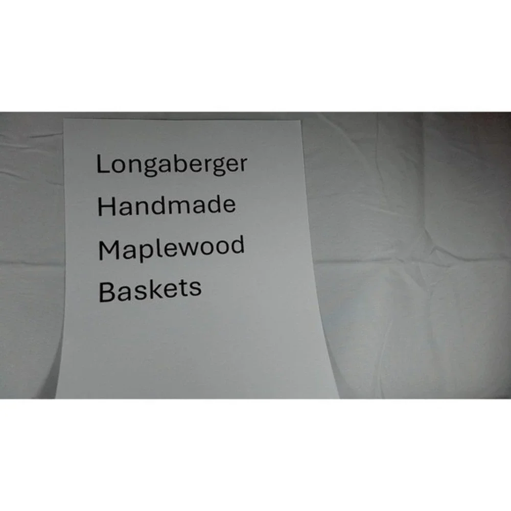 Longaberger Santa Belly Baby Basket Set - Basket and Protector -‎  New